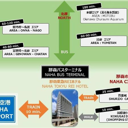 Naha Tokyu Rei Hotel Exteriör bild